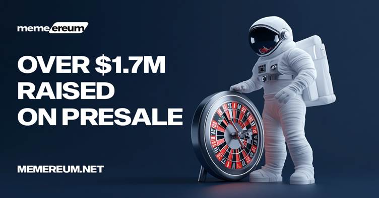 Memereum Presale Surpasses $1.7M Following Exciting Spin Bonus Reveal