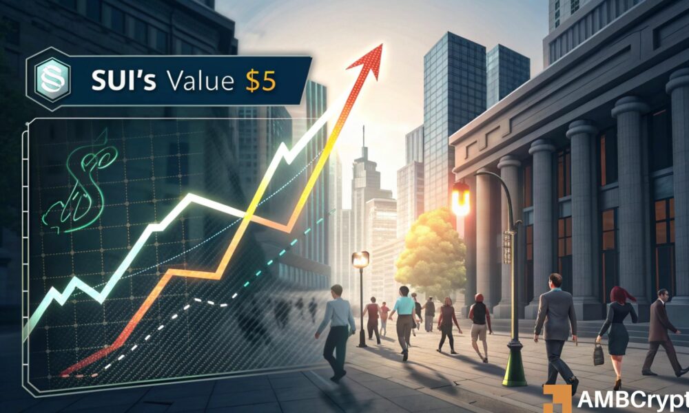 SUI’s price hits new ATH to flip LINK, TON, XLM, and SHIB