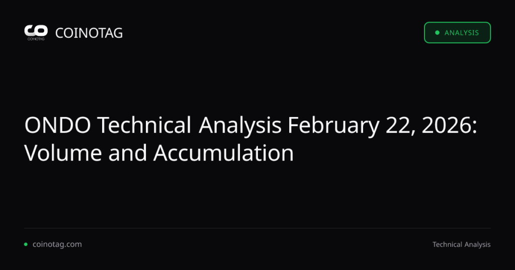ONDO Technical Analysis Feb 22
